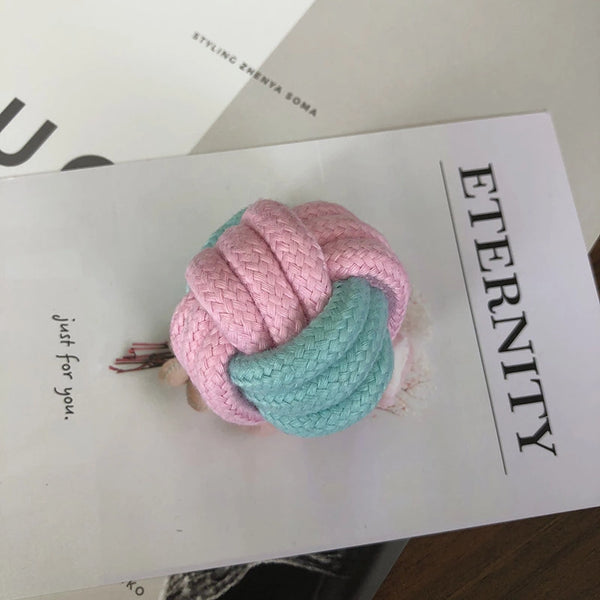 Dogs Braided Rope Dog Toy Molar Bite-Resistant Training Pet Toy