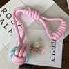 Dogs Braided Rope Dog Toy Molar Bite-Resistant Training Pet Toy