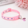 Cat Kitten Neck Collar with Cute Bell Heart Pattern