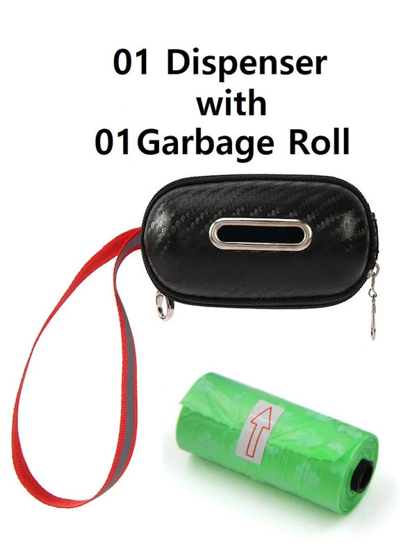 Baby and Pets Poo Dispenser Garbage Bags Disposal Bone and Capsule Shape Box With Roll