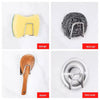 Stainless Steel Self Adhesive Hooks Door Kitchen Tile Bath Keys Holder