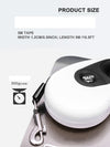 Automatic Reflective Pet Leash Nylon Ribbon Retractable Extendable Walking