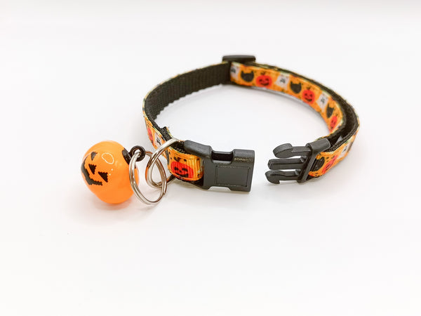 Adjustable Cat Kitten Neck Collar with Cartoon Bell