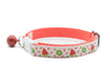Watermelon Pattern Premium Quality Nylon Cat Kitten Neck Collar With Regular Bell