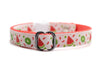 Watermelon Pattern Premium Quality Nylon Cat Kitten Neck Collar With Regular Bell