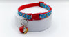 Horse Pendant Cat Kitten Neck Collar Red Buckle with Bell