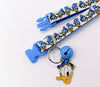 Donald Duck Pendant Cat Kitten Neck Collar Blue Buckle with Bell