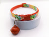 Cat Kitten Neck Collar with Big Bell Pet Red Hand Made Adjustable