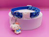 Cat Kitten Adjustable Neck Collar with kitty Pendant White Bell