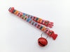 Cartoon face Cat Kitten Neck Collar with Big Bell Pet Hand Made Adjustable