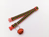 Pac Man Cat Kitten Neck Collar with Big Bell Pet Hand Made Adjustable