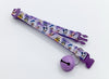 Big Bell Quick Release Purple Buckle Pet Cat Kitten Daisy Duck Cartoon Character Hand Made Neck Collar