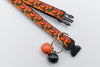 Double Regular Bell with Pet Cat Beautiful Orange Neck Collar