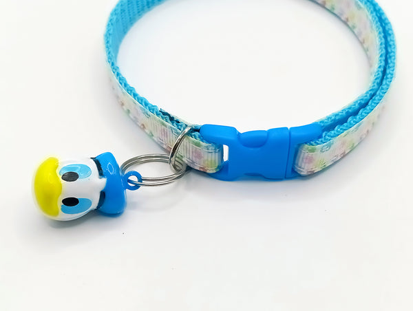 Duck Cartoon Jingle Bell with Cat Kitten Adjustable Neck Collar