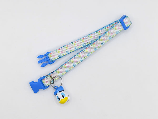 Duck Cartoon Jingle Bell with Cat Kitten Adjustable Neck Collar
