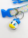 Duck Cartoon Jingle Bell with Cat Kitten Adjustable Neck Collar