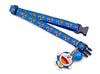 Doraemon Pendant Cat Kitten Neck Collar Black Buckle with Bell
