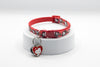 Cat Face Heart Pendant Cat Kitten Neck Collar with Black Bell