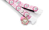 Kitten Pet Neck Collar Cat Face Pendant Premium Quality Nylon with Bell