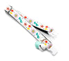 Premium Quality Nylon Summer Print Cat Kitten Pet Neck Collar with Double Bell