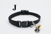 Cat Kitten Neck Collar with Bell and Alphabet Pendant