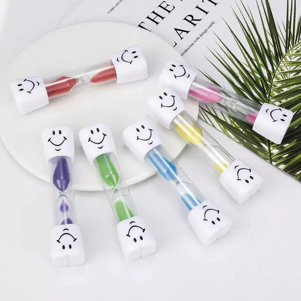 03 Minutes Children Kids Toothbrush Timer Hourglass Bath Sand Clock Timers