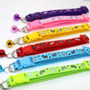 Dog Print Cat Kitten Pet Neck Collar with Cute Bell
