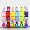 Rabbit Pattern Cat Adjustable Nylon Regular Neck Collar with Bell Pet Kitten