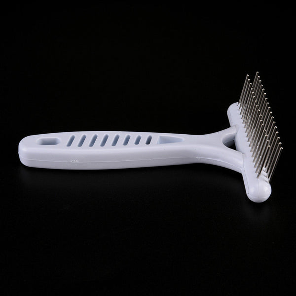 Hair Remove Grooming Tool Comb Brush Pet Cat Thick Stainless Steel Pins
