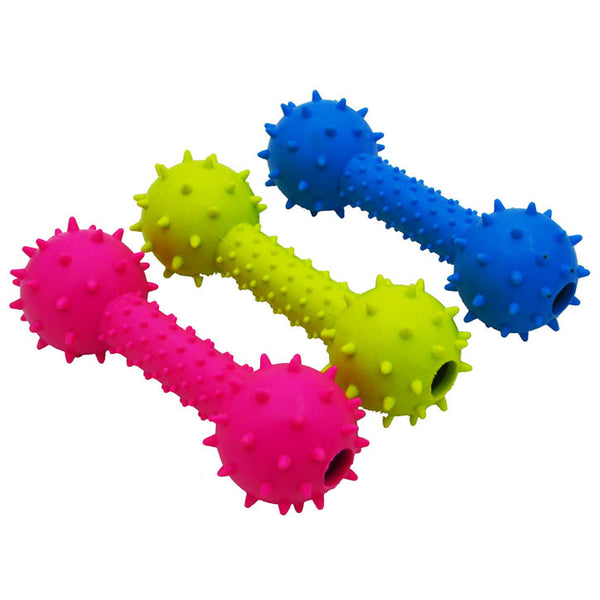 Pets toy Puppies Rubber Dental Teeth Chew Bone Play Training Fetch