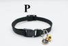 Cat Kitten Neck Collar with Bell and Alphabet Pendant