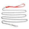 Stainless Steel Leash For Cat Walking Lead Silver Chrome Metal Chain
