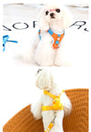 Pet Cat Dog Puppy Nylon Mesh Elephant and Duck Face Harness with Leash Strap