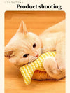Fish Catnip Pillow Kitten Chewing Toy Claws Cat Thumb Bite Mint