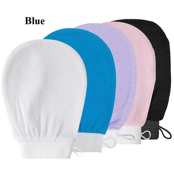 Bath Scrub Gloves Body Cleaning Bathroom Shower Exfoliating Mitt Scrub Removal Dead Skin