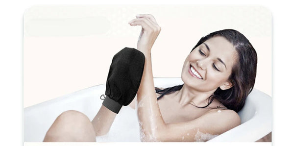 Bath Scrub Gloves Body Cleaning Bathroom Shower Exfoliating Mitt Scrub Removal Dead Skin