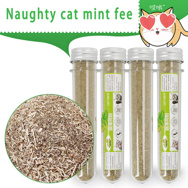 Cat Mint Powder Appetize Snacks Menthol Sprinkled Catnip
