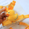 Pet Cat Dog Puppy Nylon Mesh Elephant and Duck Face Harness with Leash Strap