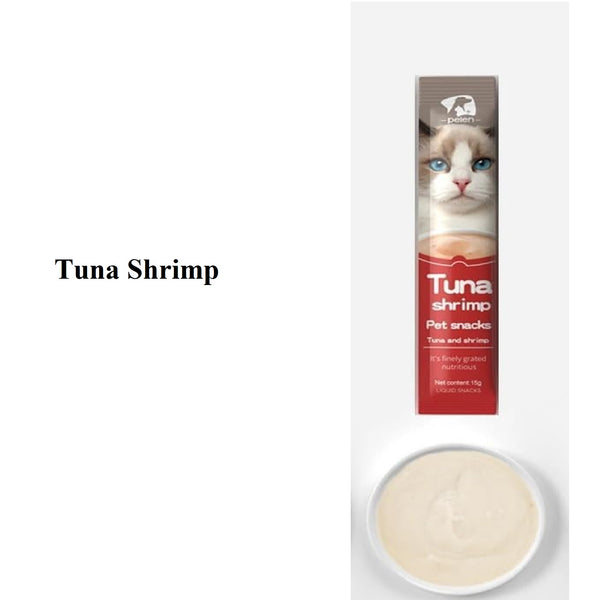 Cat Snacks Strips Sticks Creamy Treat Food Tuna Chicken