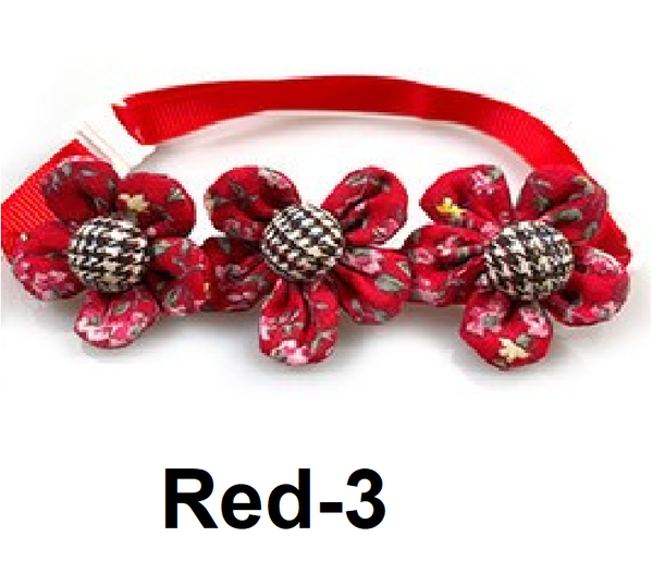 Pet Cat Kitten Nylon Printed Floral Neck Collar