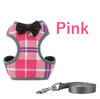 Pet Cat Dog Puppy Nylon Mesh Harness with Leash Strap