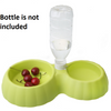 Dual Food Water Dispenser Pet Bowl