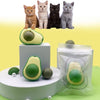 Avocado Natural Catnip Wall Mint Ball For Kitten Cat Interactive Grooming