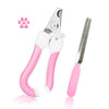 Stainless Steel Cat Dog Pets Nail Cutter with Filer Care Scissors Clippers