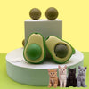 Avocado Natural Catnip Wall Mint Ball For Kitten Cat Interactive Grooming