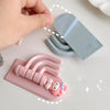 Cartoon Self Adhesive Hooks Door Kitchen Tile Bath Keys Holder Home Organizers