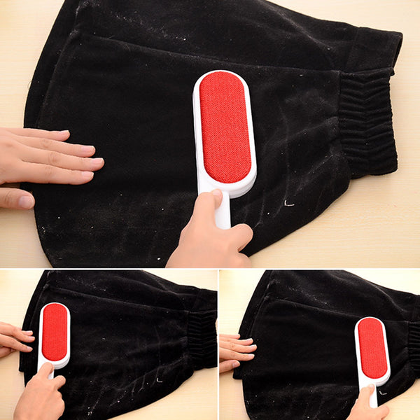 Cat Dog Pet Hair Remover Clothes Magic Reusable Lint Roller Cleaning Brush