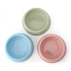 Cat Kitten Food Water Plastic Bowl