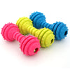 Chew Bone Play Training Fetch Pets Toy Puppies Rubber Dental Teeth