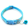 Dog Pattern Adjustable Pet Cat Kitten Neck Collar With Regular Bell